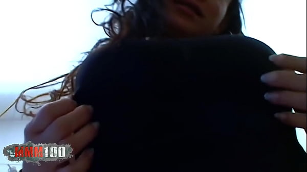 Fucking on the sofa with Saray a splendid latina with big tits