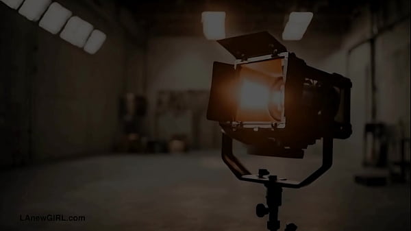 Graceful and golden blonde shows her sexy body