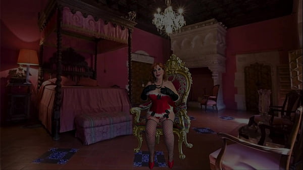 Granny Carmen’s Dildo Fucking & Cocksucking Christmas in July