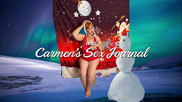 Granny Claus’ Christmas in July Doggystyle Creampie Fuck