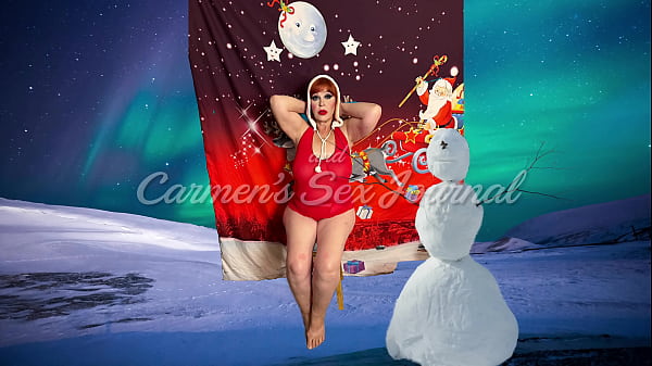 Granny Claus’ Vibrator & Fingering Christmas in July Orgasms