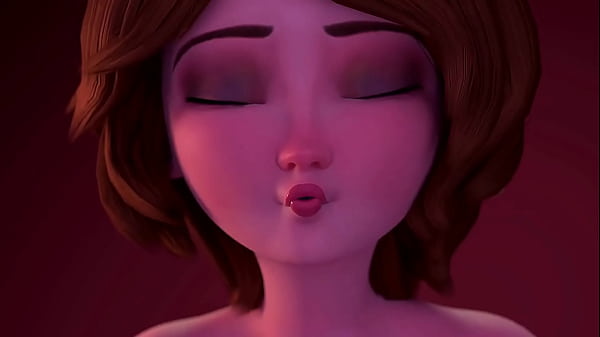 Hot 3d milf teasing her pussy