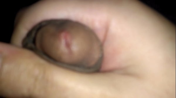 Latino warming up with hot dick massage