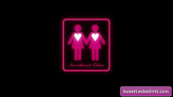 Lovely lesbian hot babes Eliza Ibarra, Hime Marie kiss tender and lick their hard perky nipples and boobs