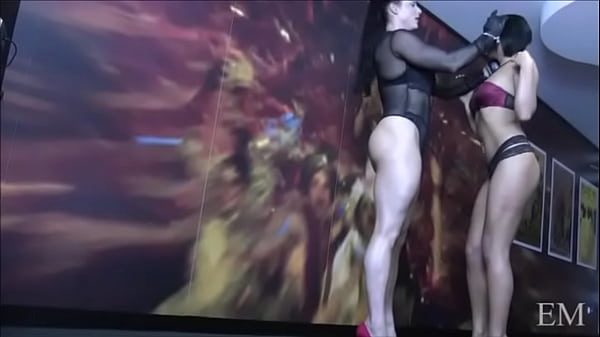 Miss Monrow playing with sexy girl Scarlett