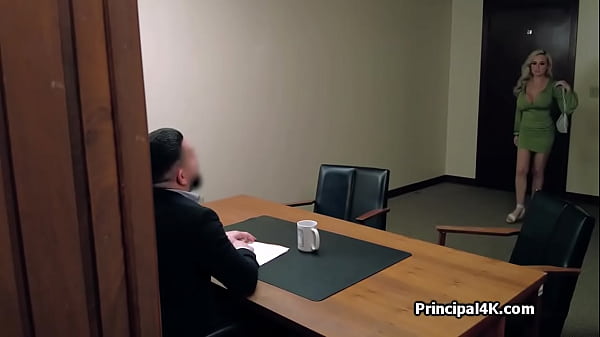 Mrs Bella welcomes the principals fat dick inside