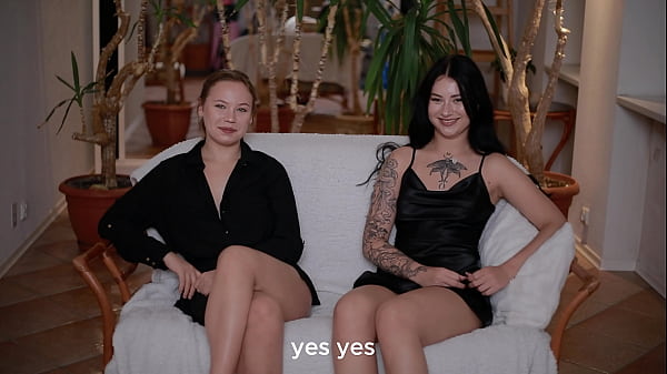 “Porn Casting With Two Step-Sisters — Sibling Audition Action”