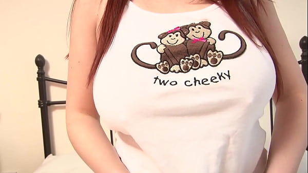 Purefilmstv – Ruby takes off her fishnet dress and plays with her boobs