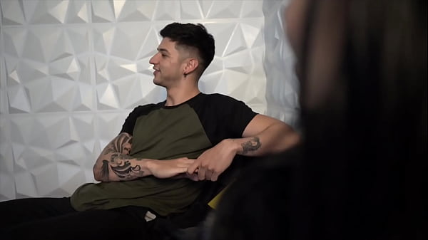 The atmosphere is electric with this orgy