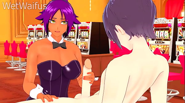 Yoruichi puts on a Bunny Suit and gets Hard Fucked – Bleach Hentai